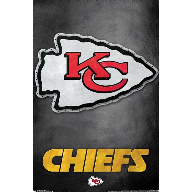 NFL Kansas City Chiefs - Logo 13 Wall Poster, 22.375" x 34" - Walmart.com
