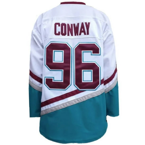  Mighty Ducks Jersey Movie Ice Hockey Jersey S-XXXL Charlie  Conway #96 Adam Banks #99, 90S Hip Hop Clothing for Party : Clothing, Shoes  