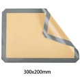 thumbnail image 5 of 3 Pcs Tapis de Cuisson en Silicone Réutilisable Protection de l'Environnement Tapis de Four Antiadhésif Tapis de Pâte Tapis de Cuisson, 5 of 5