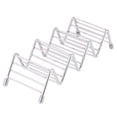 thumbnail image 1 of Tortilla Roll Rack Stainless Steel Taco Rack Mexican Pancake Stand Tray Taco Holder for Home Restaurant Kitchen (3 Grids), 1 of 8