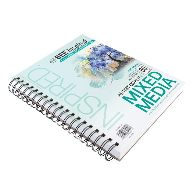 Bee Paper Bee Inspired Mixed Media Paper Pad, 7x10, 60 Sheets photo 8