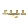 thumbnail image 4 of Yinanstore 4 String Electric Guitar String Locking Nut Professional for Electric Guitar Gold, 4 of 8