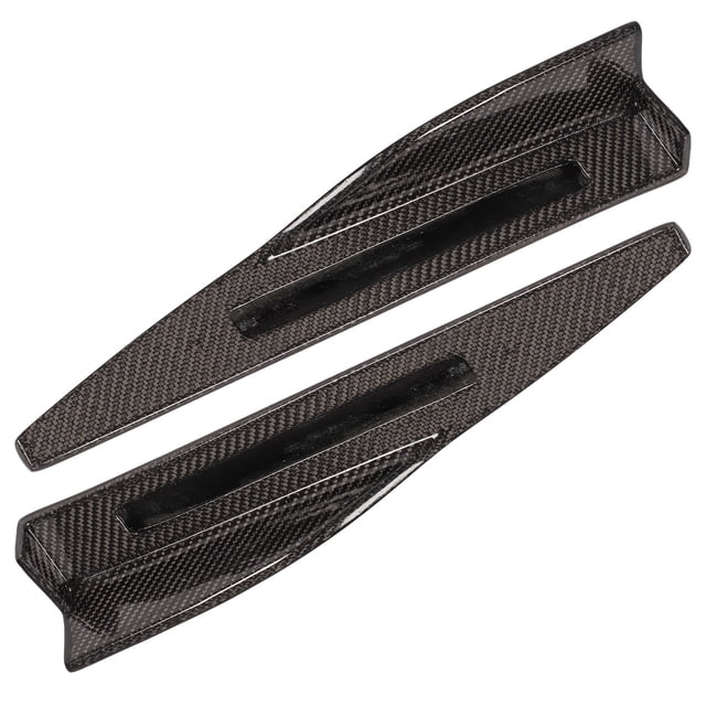 2 uds falda lateral de coche izquierda derecha fibra de carbono diseño aerodinámico reemplazo para FORD MUSTANG 2014-2021