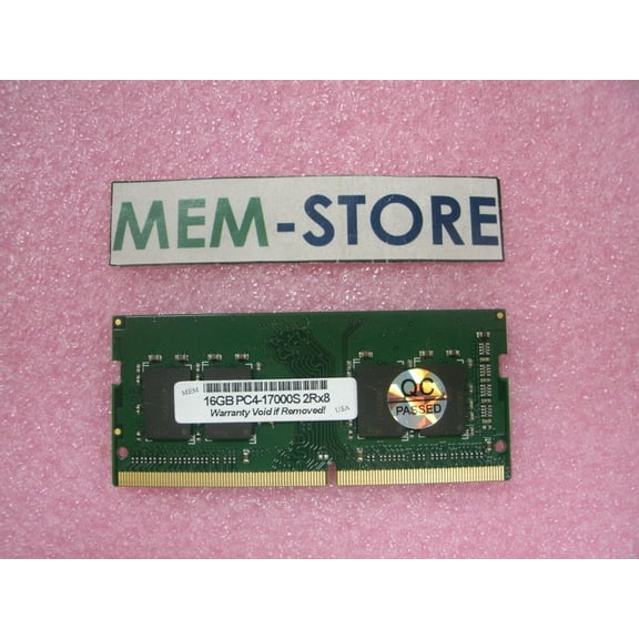 16GB SODIMM PC4-17000S DDR4-2133 Memory Dell Inspiron 17 5767 7th gen Intel (3rd Party)