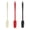 Mix Color, variant on OIUR Silicone Jar Spatula for Scraping Spreading Long Handle Rubber Scraper for Jars Bottles Heat Resistant BPA Free Silicone Utensil for Home Kitchen Bakery