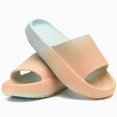 thumbnail image 2 of Zapatillas Rosyclo Cloud antideslizantes con punta abierta y suela de 4 cm, 2 of 6