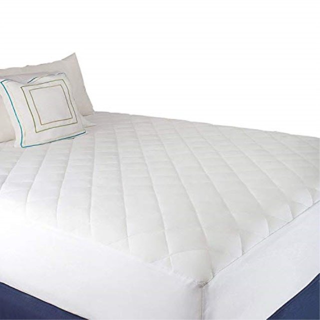 Abit Comfort Mattress cover, Quilted fitted mattress pad queen fits up