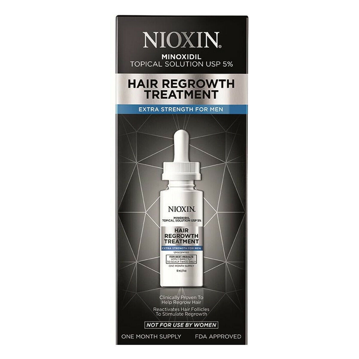 Nioxin Minoxidil Hair Regrowth Treatment MPN Men 30 Days