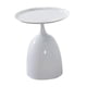 thumbnail image 2 of Mesa auxiliar pequeña, escritorio de esquina, mueble nórdico liso, mesa de centro decorativa, mesita de noche para balcón, interior y exterior, patio Altura 43cm, 2 of 8