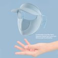 thumbnail image 4 of Sombrero de protección solar para mujer Máscara solar de seda de hielo transpirable para deportes al aire libre (azul), 4 of 5