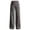 0##Grey472, variant on Lullu Girls Palazzo Pants Pull on Drawstring Loose Straight Leg Trousers, Black, Sizes 4-13