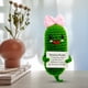 thumbnail image 1 of Mini papa linda con tarjeta positiva, regalos de cumpleaños para un amigo (pepino con pajarita), 1 of 5