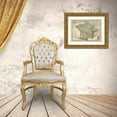 thumbnail image 3 of Brue, Adrien Hubert 18x14 Gold Ornate Wood Framed with Double Matting Museum Art Print Titled - Carte physique et routiere de la France, de la Suisse, 1827, 3 of 4