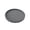 Gray, variant on Round Scalloped Silicone Decorative Tray 9 Inch Waterproof Non- Vanity Organizer, Shatterproof Countertop Storage Tray for Bathroom Kitchen Coffee Table