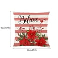 thumbnail image 2 of Christmas Pillow Covers 4pcs 18in Pillow Case for Sofa Car Christmas Decoration Gifts, 2 of 17