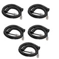 thumbnail image 1 of Telephone Cord, 4 Feet Uncoiled Phone Cord Works with All Corded Landline Phones,Handset Cord, Universally Compatible,for Use in Home or Office, Telephone Accessory, 1 of 1