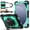 Black+Mint, variant on DteckCase for Samsung Galaxy Tab A11 8.7-Inch 2025 (SM-X133/SM-X135), Heavy Duty Shockproof Tablet Cover with Rotatable Kickstand Hand Strap and Shoulder Strap Rugged Protective Case, Black+Blue