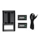 thumbnail image 1 of Paquete de batería recargable para Xbox One 2 baterías de 2600 mAh con estación de carga para Xbox One S para Xbox Series XS, 1 of 15