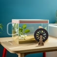 thumbnail image 4 of FESTFENDS Compact Water Wheel Fountain Decor with Lightweight Materials for Tabletop Or Aquarium Setup, 4 of 8