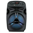 thumbnail image 2 of Supersonic IQ-5108DJBT Portable Bluetooth Speaker with True Wireless Stereo & LED Light Show, Black, 2 of 6