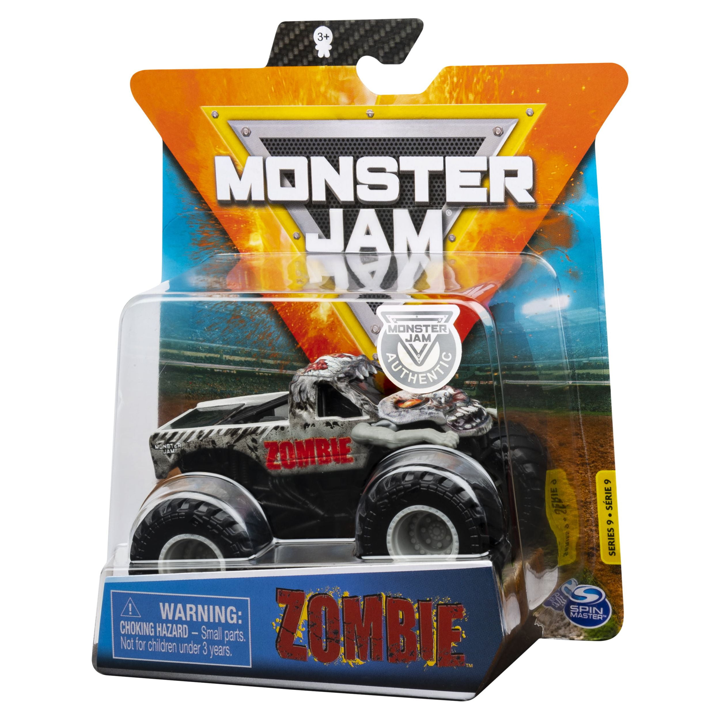 Monster Jam, Official Zombie Monster Truck, Die-Cast Vehicle Monster Jam, Official Zombie Monster Truck, Die-Cast Vehicle
