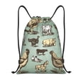 thumbnail image 1 of Lsque Vintage Farm Animals Print Drawstring Backpack Bag Sport Gym Sackpack Cinch Bags Drawstring Bags Draw String Sport Bag-Medium, 1 of 6
