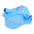 thumbnail image 3 of Frogued Pet Dog Puppy Hooded Raincoat Waterproof Jacket Outdoor Costume Apparel Jumpsuit (Blue,S), 3 of 13