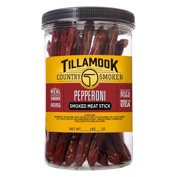 Tillamook Country Smoker Pepperoni Stick, 20 Count