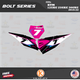 thumbnail image 3 of Kalair GFX Graphics Kit for KTM Enduro 2-Stroke 125 XC, 250 XC and 300 XC (2019-2022) Bolt Series, 3 of 5