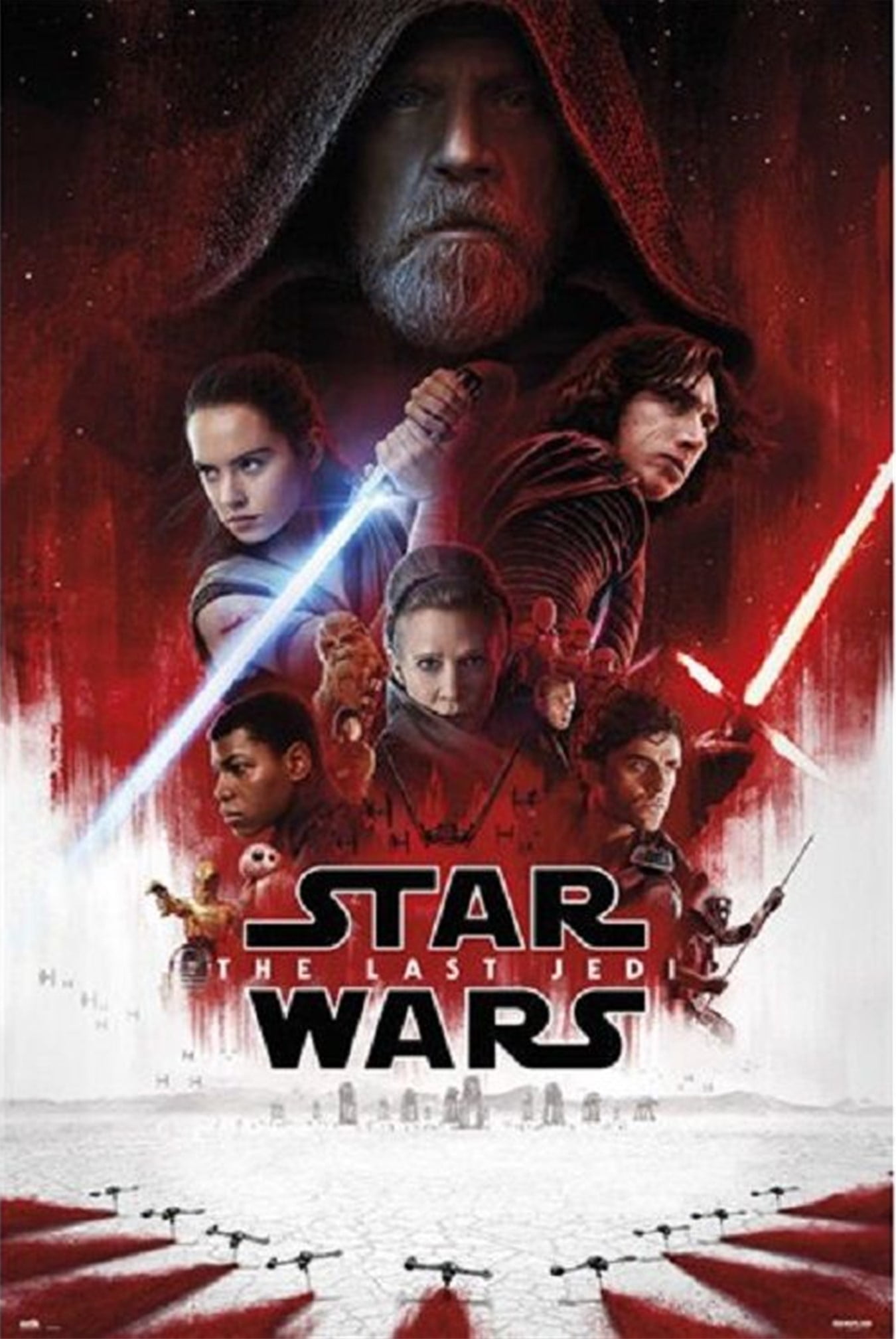 Star Wars The Last Jedi VIII Movie Poster 18x12 36x24 40x27"Decor Art 