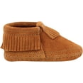 thumbnail image 2 of Minnetonka Infant Girl's Riley Moccasin Booties, 4M, 2 of 5