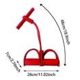 thumbnail image 2 of Fitness Resistance Bands for Strength Training Multifunctional Exercise for Kids and Adults Ideal for Home Gym Workouts Core Stability Flexibility and Muscle Toning, 2 of 3