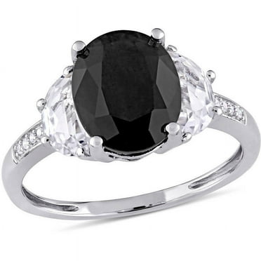 Everly Women's Created Sapphire Sterling Silver Ring
