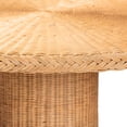 thumbnail image 2 of bali & pari Farrow Bohemian Braided Light Honey Rattan Dining Table, 2 of 8