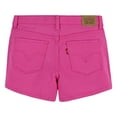 thumbnail image 4 of Levi's Girls' Denim Shorty Shorts, Sizes 4-16, 4 of 4