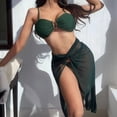 thumbnail image 3 of KaLI_store Two Piece Swimsuit for Women Tankini Bathing Suits for Women Two Piece Swimsuits Modest Tank Tops with Boy Shorts Loose Fit Swimwear Green,L, 3 of 5