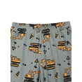 thumbnail image 5 of ATAIKU 2-9Y Cotton Summer Pajamas for Child Boys 2 Piece Short Sleeve Sleepwear Kids Pjs Set - Excavator, 5 of 9