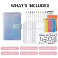 thumbnail image 3 of Budget Binder,A6 PU Leather Budget Financial Planner Budget Organiser Optimal Efficiency, 3 of 10