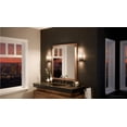 thumbnail image 2 of Urban Ambiance Luxury Industrial Wall Sconce, Small Size: 10"H x 8.75"W, with Rustic Style Elements, Silver Etch Finish, UQL2873 from the Nantes Collection, 2 of 7