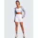 thumbnail image 5 of Top Deportivo CRZ YOGA Butterluxe con Copas Moldeadas Suaves Blanco XS, 5 of 5