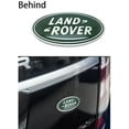 thumbnail image 5 of 2pcs fits Land Rover Grille Badge Tailgate Oval Badge Sticker, fit Land Rover Range Rover Badge Nameplate (Dark Green), 5 of 5