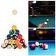 thumbnail image 5 of Juego De Bolas De Billar Profesional, Bola De Billar De Resina, Base De Algodón Suave Para Bares De Salas De Juegos, 5 of 8