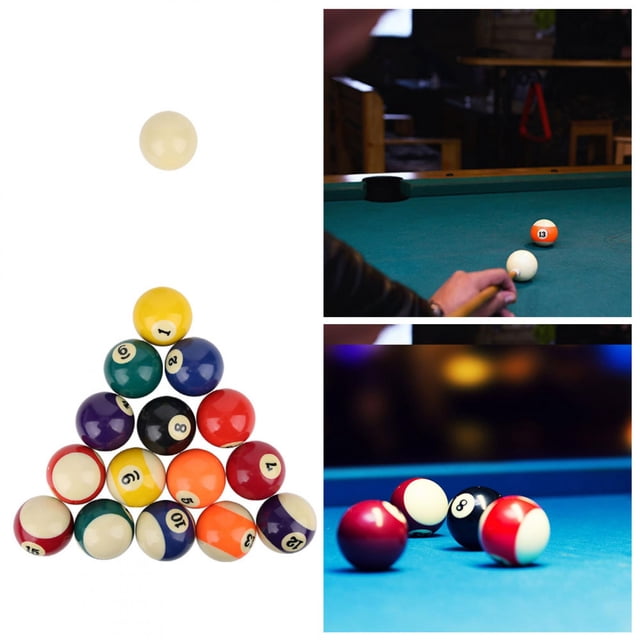 JUEGO DE PELOTA DE BILLAR, BILLAR DE RESINA, ImpactO y Resistencia A Los Rasurros para Salones de Juego de Barras