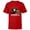 Red, variant on Star Wars The Phantom Menace 25th Anniversary Queen Amidala- Short Sleeve T-Shirt for Kids - Customized-Black