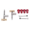 thumbnail image 2 of 2 Pcs Pince de Bureau pour Menuiserie Réglable Outil de Charpentier Pince Fixation Rapide Laiton Étau Banc Pinces pour Chien, 2 of 8