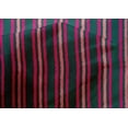 thumbnail image 4 of oneOone Cotton Silk Fabric Stripe Block Printed Craft Fabric BTY 42 Inch Wide, 4 of 4