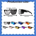 thumbnail image 3 of Z87+ Sunglasses Colored Lens Side Removable Side For, 3 of 8
