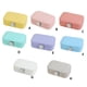 thumbnail image 2 of Advancent Estuche para joyas Caja hermosa delicada Portátil Gran capacidad Soportes para pendientes multifuncionales Collar para el hogar Almacenamiento y organización del hogar Blanco 12*7.5*4 cm Advancent HA077954-07, 2 of 6