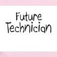 thumbnail image 2 of CafePress - Future Technician Infant Bodysuit - Baby Light Bodysuit, Size Newborn - 24 Months, 2 of 4