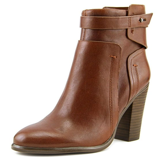 Vince Camuto Faythe Women Round Toe Leather Brown Ankle Boot